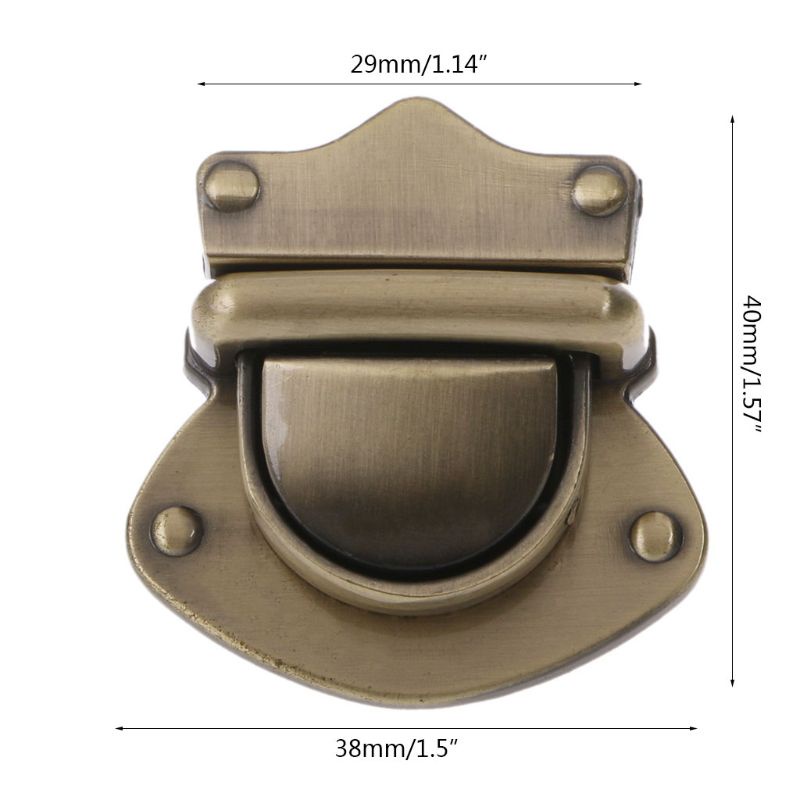 Khóa Kim Loại Dạng Vặn Dành Cho Túi Xách Đeo Vai DIY