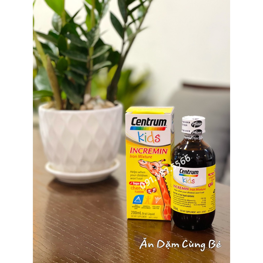 VITAMIN CENTRUM KIDS ÚC GIẢI PHÁP CHO TRẺ BIẾNG ĂN 200ml ĐI AIR