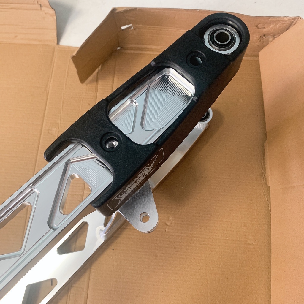 GẤP PHAY CNC như ZIN Exciter 150 (Ex150), Cứng Cáp Chắc Chắn, Màu Trắng CNC sáng bóng, đẹp, lên xe cực chất