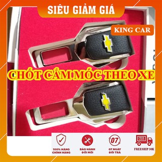 Cặp chốt cắm móc đai an toàn theo xe ô tô - hàng loại 1 sang trọng - Shop KingCar