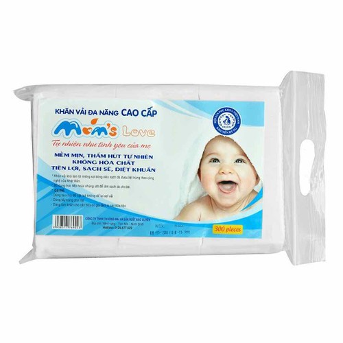 Khăn Vải Lau Đa Năng 300 Tờ Hàng Chuẩn