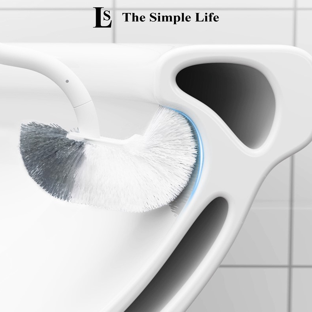 Cọ vệ sinh toilet, chổi cọ nhà vệ sinh, bồn cầu, bàn chải chà lavabo cao cấp, thông minh Coco Shangjia [CHÍNH HÃNG]