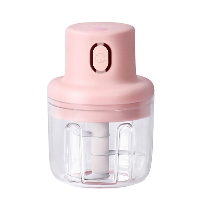 Máy Xay Tỏi Ớt Mini, Máy Xay Thịt, Rau Củ Mini 3 Lưỡi Dao Dung Tích 250ml