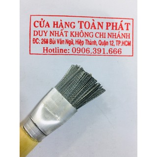 Cọ bút sắt mini- chổi cọ bút sắt