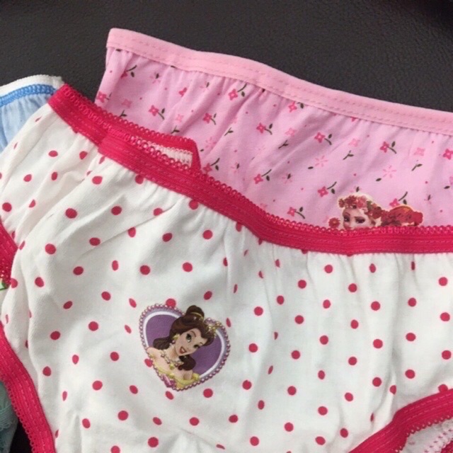 Túi Zip 4 Quần Chíp Cotton Cho Bé ( có size)