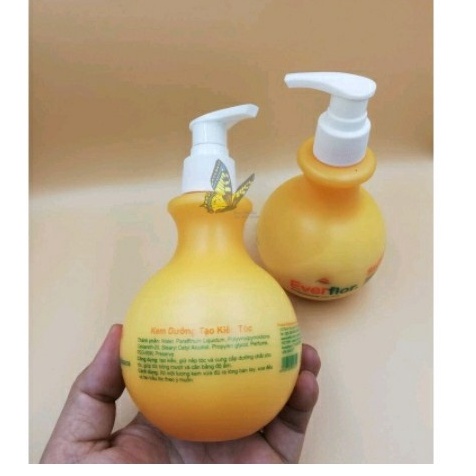 Wax Giữ Nếp Tóc Uốn Everflor 300ml