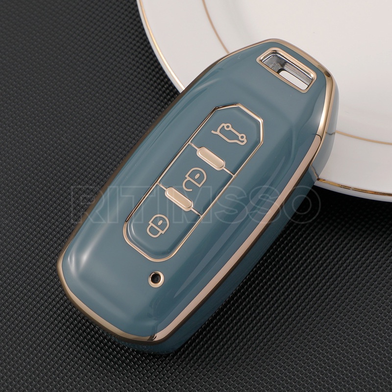 Vỏ TPU Bảo Vệ Chìa Khóa Xe Hơi Ford Transit Custom Territory EcoBoost 2008-2016