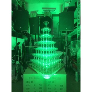 Tháp Ly Xếp 7 Tầng Sang Trọng