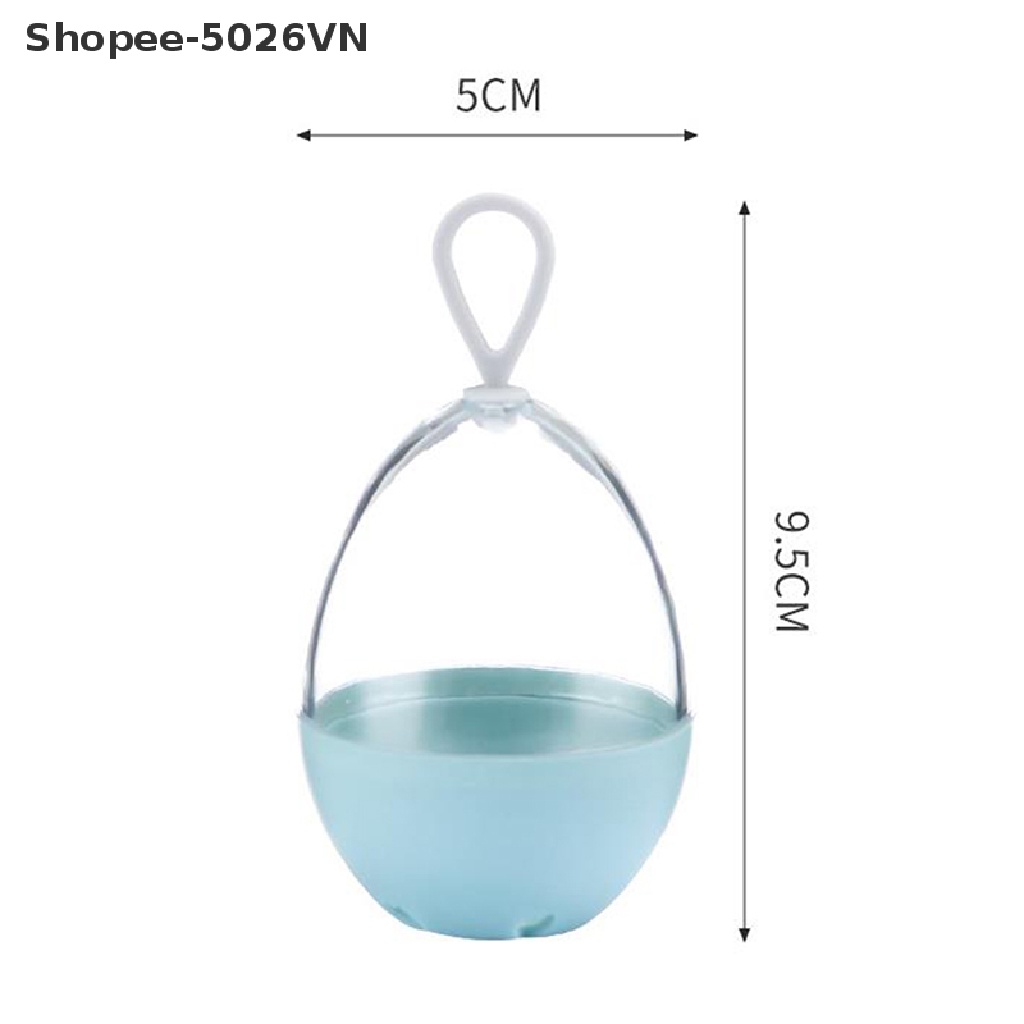 Hộp đựng mút trang điểm hình trứng thoáng khí chống mốc