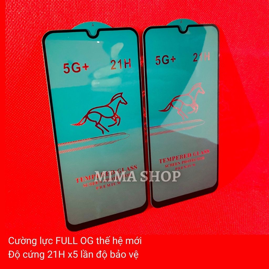 Kính cường lực Xiaomi Redmi Note 8/Note 8 2021/Note 8T Full màn cao cấp OG+ độ cứng 21H Siêu mượt [MIMA]