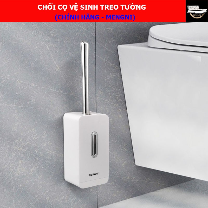 Chổi cọ chà vệ sinh toilet, bàn chải nhà vệ sinh treo tường cao cấp - Menon (Mengni)