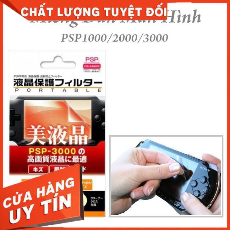 Miếng Dán Màn Hình - Dán Chống Trầy Xước Cho Máy Game PSP 1000/2000/3000