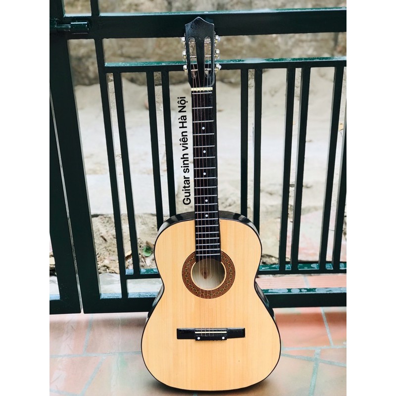 Đàn guitar Classic mặt gỗ thông + bao