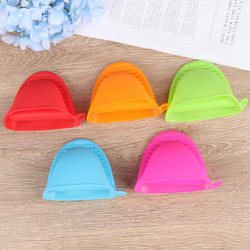 1 Găng Tay Silicone Cách Nhiệt Chống Bỏng Dùng Cho Lò Vi Sóng