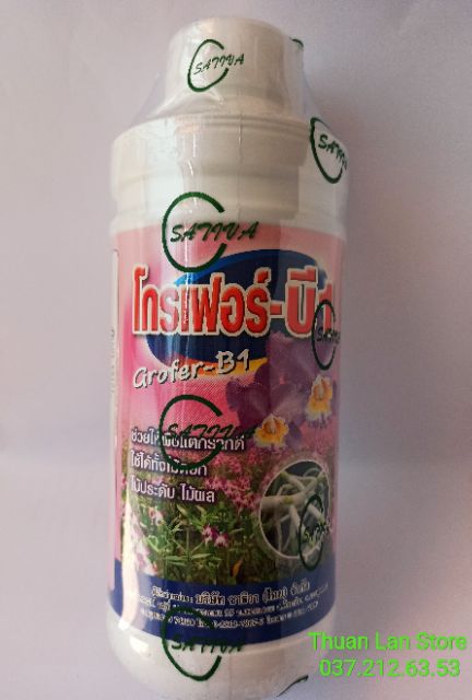 Phân Bón Lá Vitamin B1 GROFER Nhập Thái Lan chai 1lít