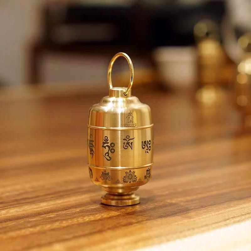 Maliluan tay đồng 6cm | Chuyển pháp luân (30.000.000 biến)