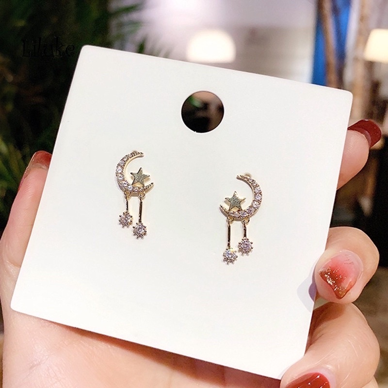 Bông tai Vầng Trăng khuyết🌙🌙