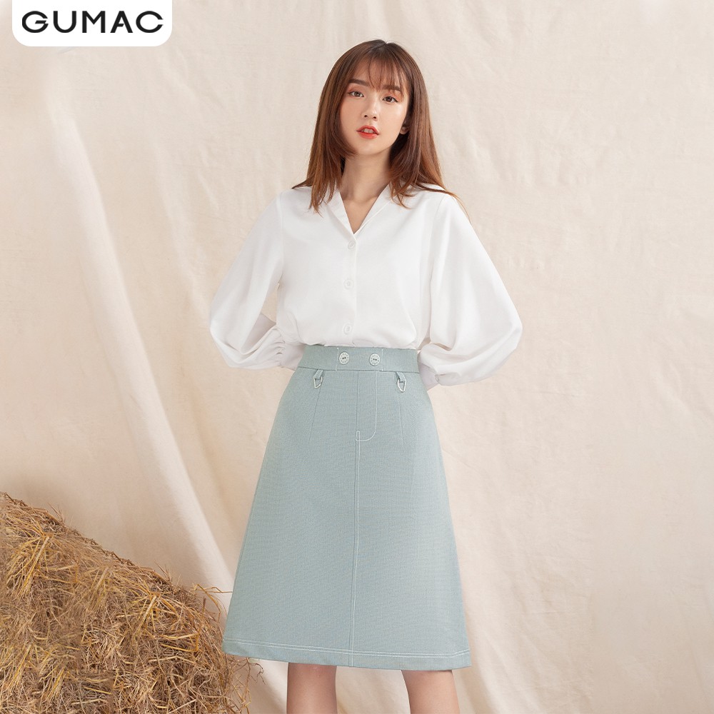 Áo sơ mi cổ sam GUMAC AA1097 | BigBuy360 - bigbuy360.vn