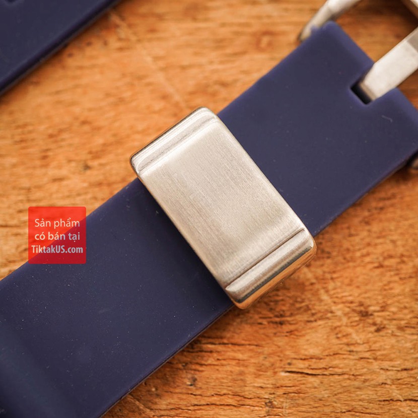 Dây đồng hồ cao su SKX007 cao cấp size 22mm khóa gài kim loại