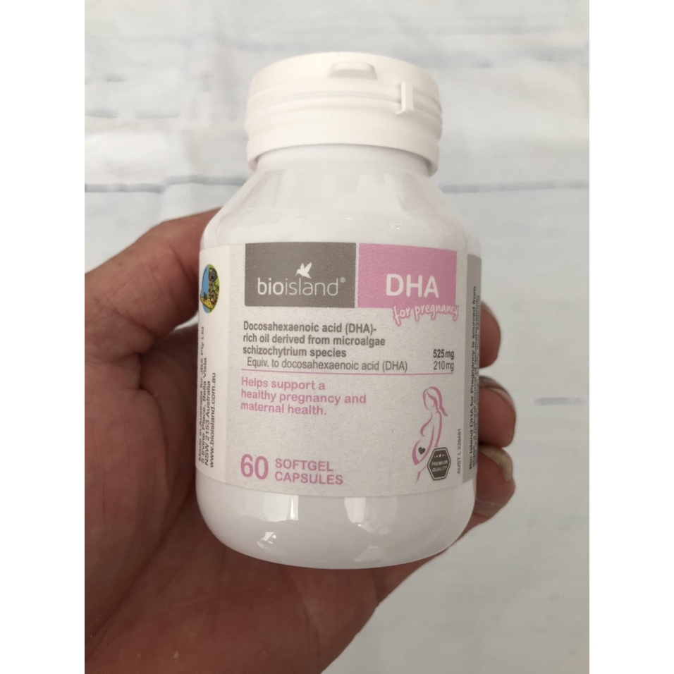 DHA cho bà Bầu, Úc, Lọ 60 viên ( DHA Bầu)