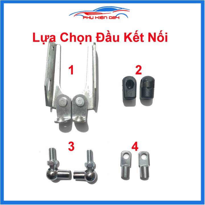 Ty thủy lực thanh chống ben hơi hỗ trợ nâng đẩy chống cửa chịu tải 550N-55kg dài 28cm
