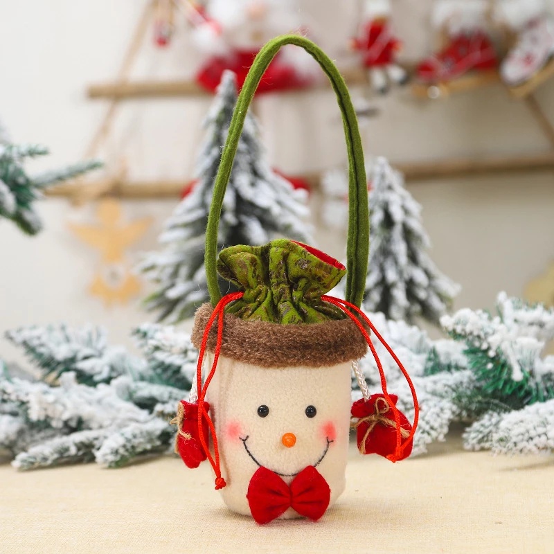 Túi đựng kẹo tùy chọn kiểu dáng phong cách Giáng sinh