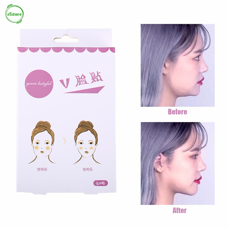 [Hàng mới về] Set 40 miếng dán nâng cơ mặt chống nếp nhăn