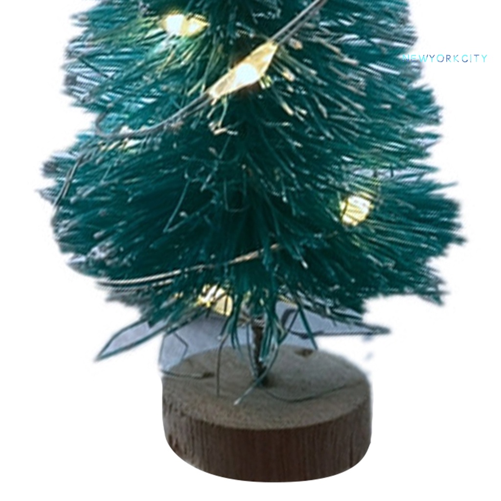 Ny-đồ Chơi Cây Thông Giáng Sinh Nhỏ Gọn Nhẹ Như Thật Trang Trí Cảnh Quan Giáng Sinh Fl