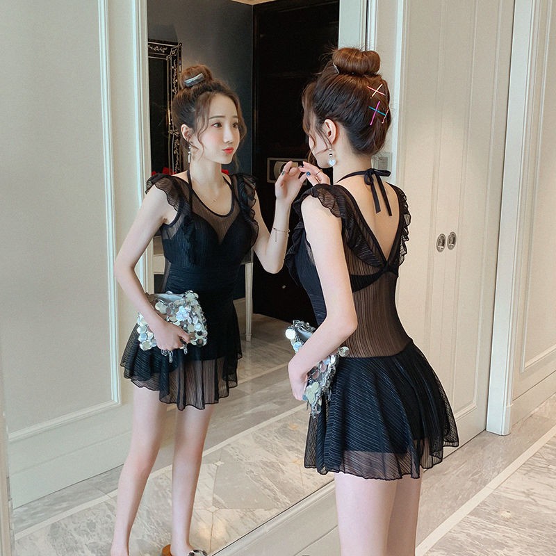 Bộ Đồ Bơi Mỏng Phối Ren Che Phủ Bụng Cỡ Lớn Thời Trang Cho Nữ | BigBuy360 - bigbuy360.vn