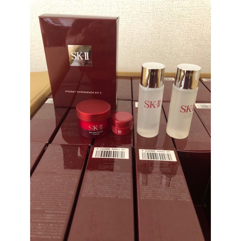 SET MINI 3 SK-II KEM RNA - NƯỚC THẦN - KEM MẮT