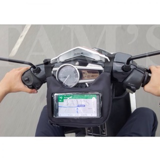 K-1605 Túi treo đầu xe máy, Túi treo ghi đông xe máy (Handlebar bag) Ver 4