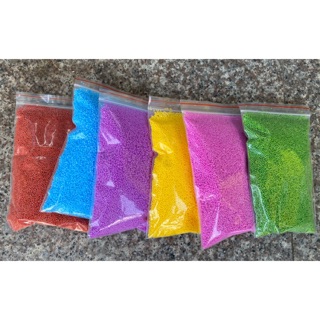 🦄HẠT XỐP NHIỀU MÀU gói 10gam