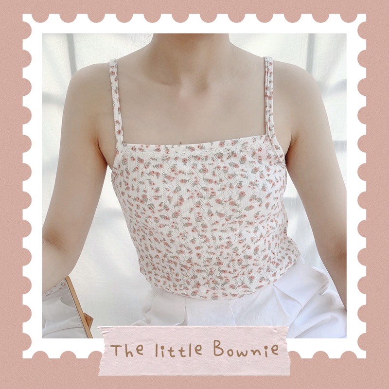 Áo croptop mùa hè Sunny Bownie