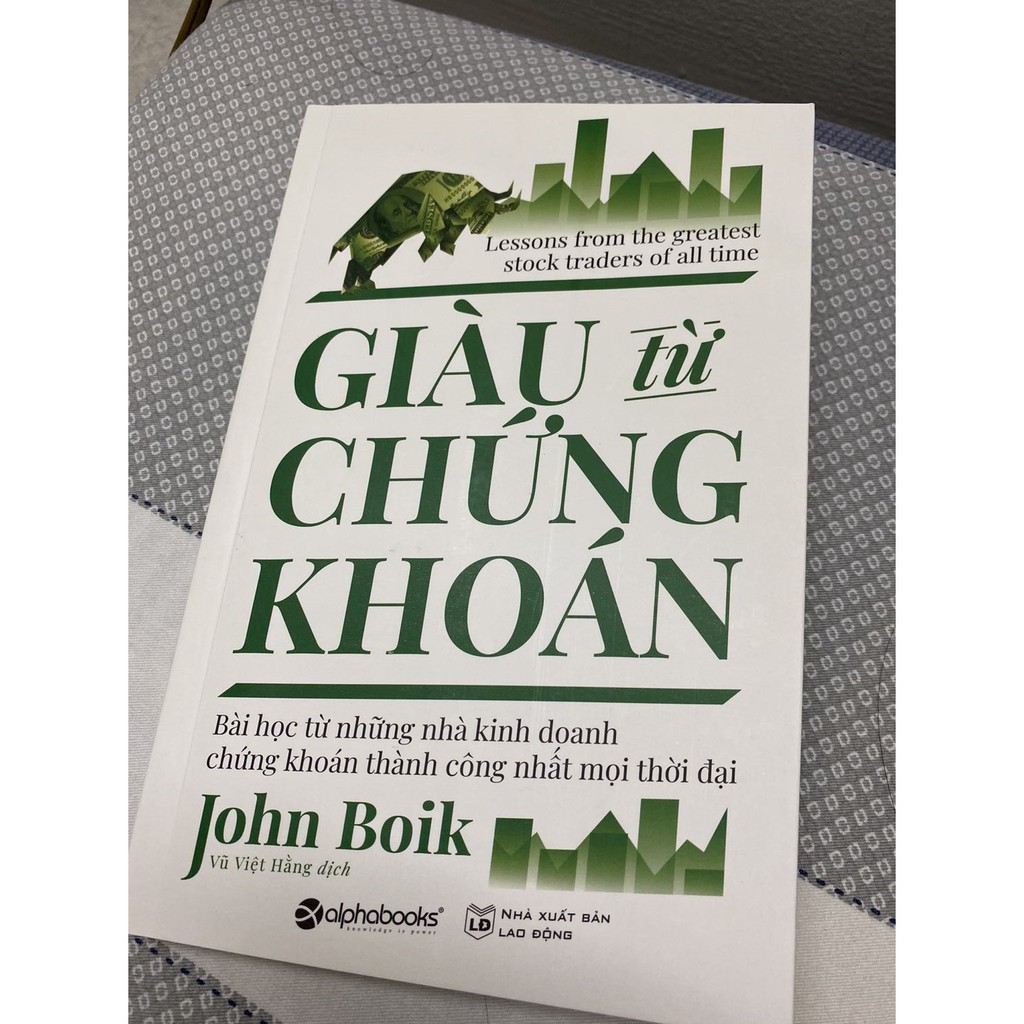 Sách - Giàu Từ Chứng Khoán (Tái Bản 2021)