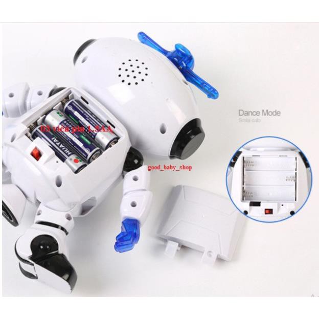 Robot Thông Minh Nhảy MúaTheo NHạc Xoay 360 Độ DANCE ROBOT Dành cho bé từ 18M+