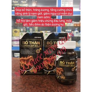 Bổ Thận Cordycep Gold Hộp 30 viên