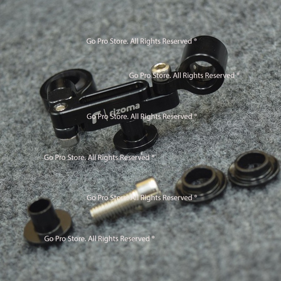 Pat Gắng Bình Dầu Sau RZM G1144 Gắng Xe Máy Nhôm CNC