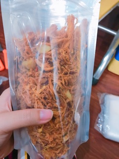 Khô gà bơ tỏi 250gr