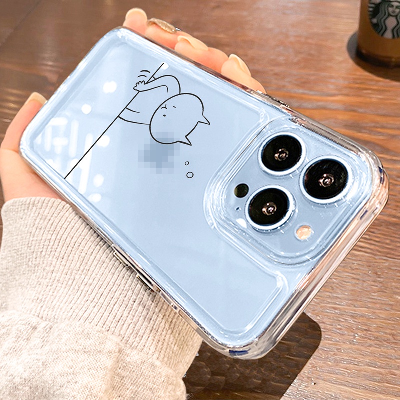 Suntaiho Ốp lưng Ốp Điện Thoại Mềm Trong Suốt In Hình Hoạt Hình Cho iPhone 11 / pro / 13 pro / Max 12 pro / Max / Xs Max / XR / 7 / 8 Plus