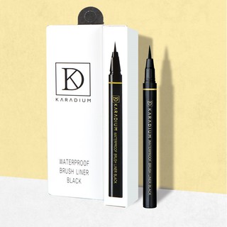 Bút dạ kẻ mắt Karadium Waterproof Brush Liner Black