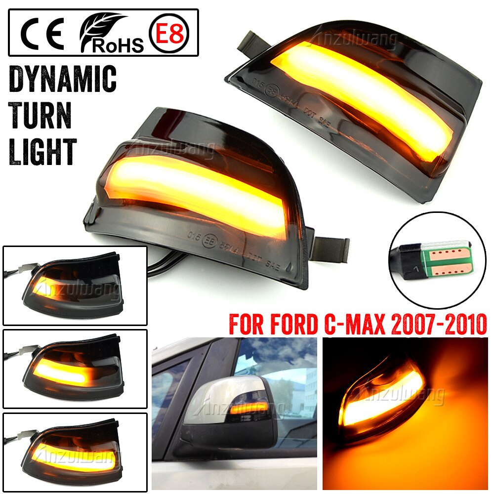 Đèn Led Tín Hiệu Chuyển Hướng Cho Xe Hơi Ford Focus 2 Mk2 2004-2008 C-Max