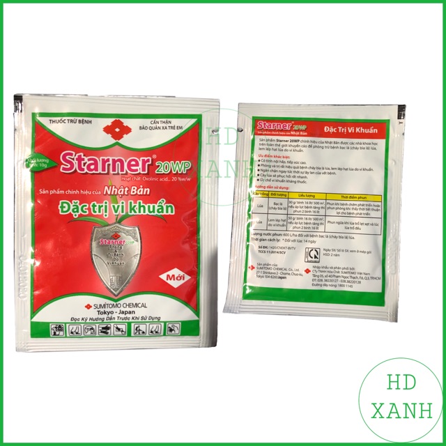 Starner 20wp - đặc trị vi khuẩn cực chất.