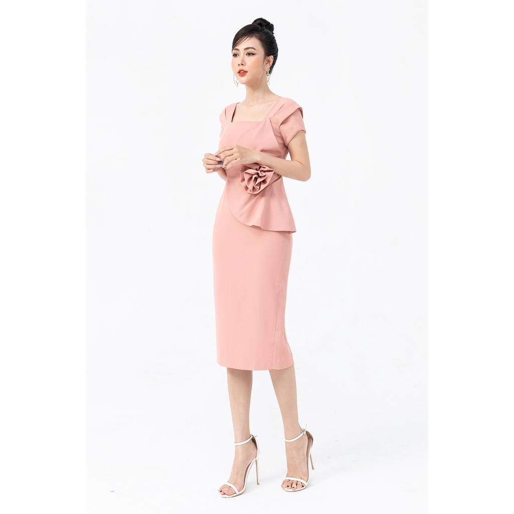 Đầm Dạ Hội SHE'S BACK Dáng Ôm Hoa Eo S63F21Q024