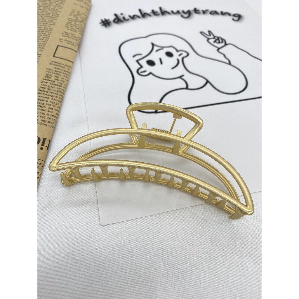 Kẹp Tóc Cỡ Lớn❤️𝙁𝙍𝙀𝙀𝙎𝙃𝙄𝙋❤️Kẹp Càng Cua Sang Chảnh Phong Cách Hàn Quốc