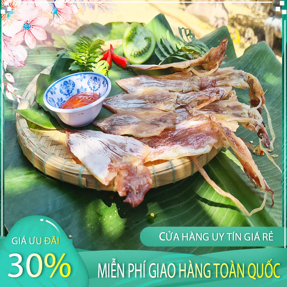 Mực Khô 1 Nắng Loại 1 500gr Chuẩn Vị  Siêu Ngon Đặc Sản Mực Khô Miền Trung