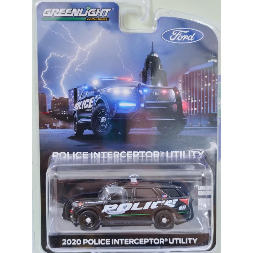 Mô Hình Xe Cảnh Sát FORD 2020 Tỉ Lệ 1: 64