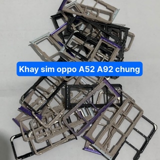 khay sim oppo A52 / A92 lắp chung