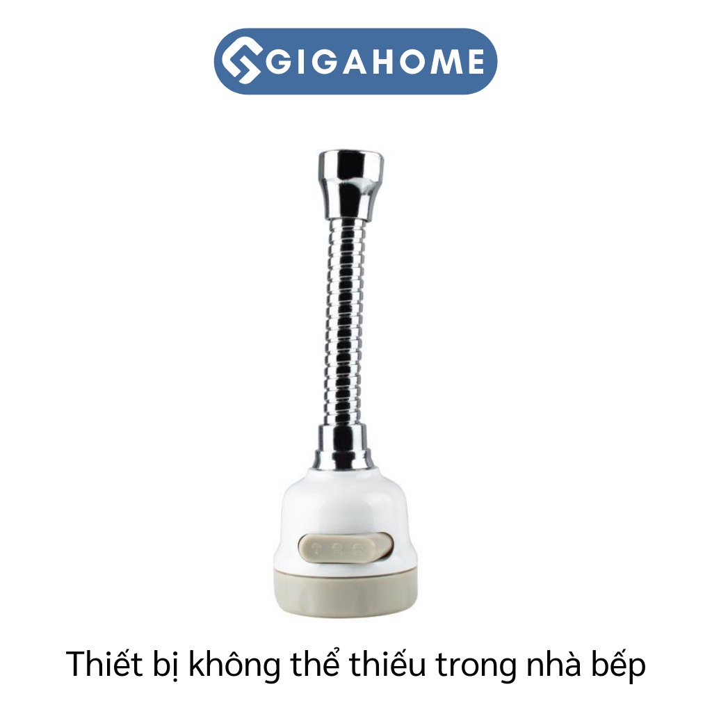 Đầu Vòi Nối Rửa Chén Tăng Áp Vòi Dài GIGAHOME3 Chế Độ Phun Xoay 360 Độ Tiện Lợi 7886