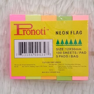 Giấy note 5 màu giấy