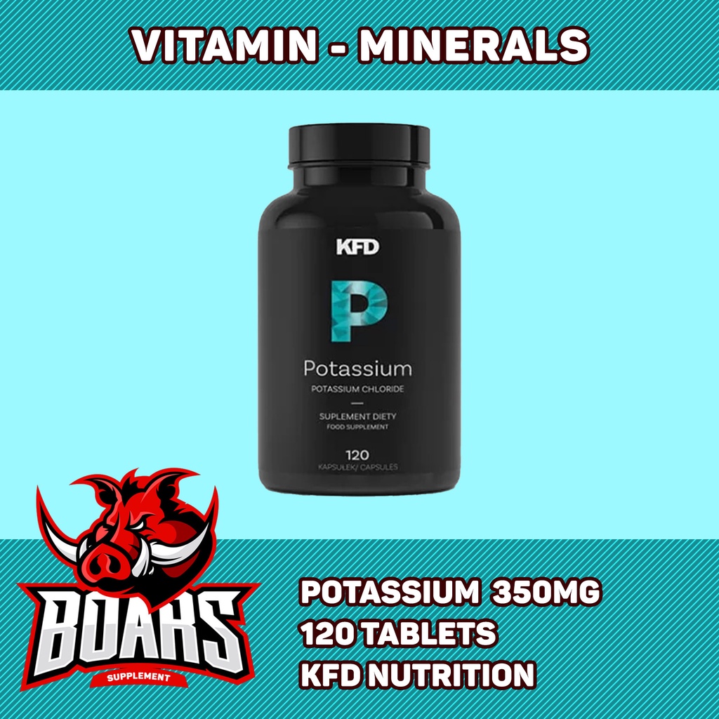 VIÊN UỐNG KFD POTASSIUM, VIÊN UỐNG BỔ SUNG KALI GIÚP HẠ HUYẾT ÁP, ĐIỀU HÒA TIM MẠCH, 120 VIÊN